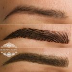 Татуаж бровей — Перекрытие — Без техники — Арна