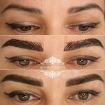 Татуаж бровей — Перекрытие — Без техники — Арна