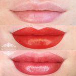 Татуаж губ — Без техники — Лариса