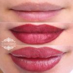 Татуаж губ — Без техники — Лариса