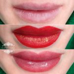 Татуаж губ — Без техники — Лина
