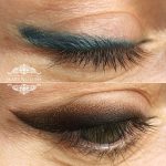Татуаж век — Перекрытие — Стрелки с растушевкой — Кристина