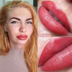 Татуаж губ — Без техники — Кристина