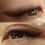 Татуаж век — Стрелки с растушевкой — Лана