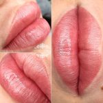 Татуаж губ — Без техники — Николь