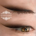 Татуаж век — Перекрытие — Стрелки с растушевкой — Елена