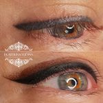 Татуаж век — Классические стрелки — Лина