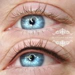 Татуаж век — Стрелки с растушевкой — Лилия