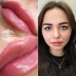 Татуаж губ — Без техники — Юлия
