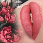 Татуаж губ — Без техники — Луна