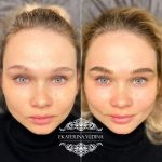 Татуаж бровей без техники мастер Мила