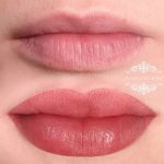 Татуаж губ — Без техники — Мила (Спб)