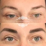 Татуаж бровей — Без техники — Ангелина