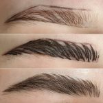 Татуаж бровей — Без техники — Роза