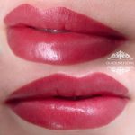 Татуаж губ — Без техники — Алиса