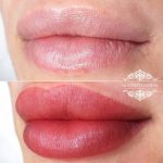 Татуаж губ — Без техники — Анастасия