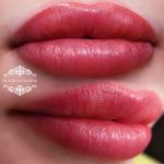 Татуаж губ — Без техники — Аннент