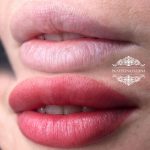 Татуаж губ — Без техники — Аннент