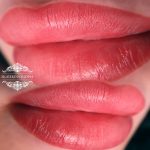 Татуаж губ без техники мастер Анжелика