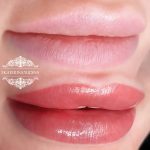 Татуаж губ — Без техники — Анжелика
