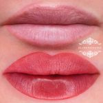 Татуаж губ — Без техники — Богдана