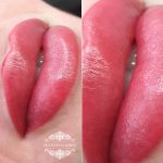 Татуаж губ — Без техники — Лекса