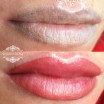 Татуаж губ — Без техники — Маргарита