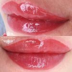 Татуаж губ — Без техники — Олеся
