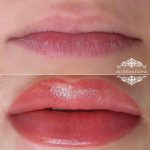 Татуаж губ — Без техники — Ольга