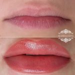 Татуаж губ — Без техники — Ольга