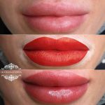 Татуаж губ — Без техники — Ольга