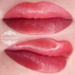 Татуаж губ — Без техники — Валерия