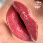 Татуаж губ — Без техники — Анжелика