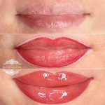 Татуаж губ — Без техники — Анастасия