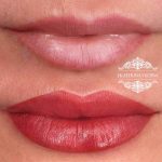 Татуаж губ — Без техники — Аннет