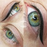 Татуаж век — Классические стрелки — Аида