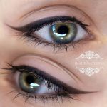 Татуаж век — Классические стрелки — Аида