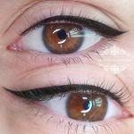 Татуаж век — Межресничка — Ангелина