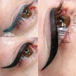 Татуаж век — Стрелки с растушевкой — Анжелика