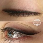 Татуаж век — Стрелки с растушевкой — Анжелика