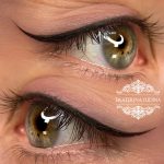 Татуаж век — Перекрытие — Классические стрелки — Тата