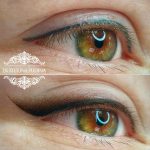 Татуаж век — Стрелки с растушевкой — Тата