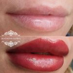 Татуаж губ — Без техники — Олеся