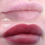 Татуаж губ — Без техники — Арина