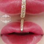 Татуаж губ — Без техники — Мария