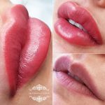 Татуаж губ — Без техники — Мария