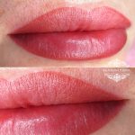 Татуаж губ — Без техники — Милена