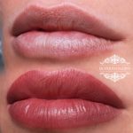 Татуаж губ — Без техники — Рина