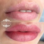 Татуаж губ — Без техники — Рина