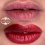 Татуаж губ — Без техники — Василиса
